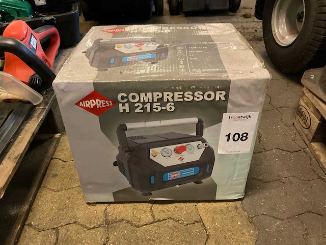Airpress h 215-6 luchtcompressor - afbeelding 1 van  2