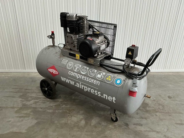 Airpress hk600-200 luchtcompressor - afbeelding 2 van  10