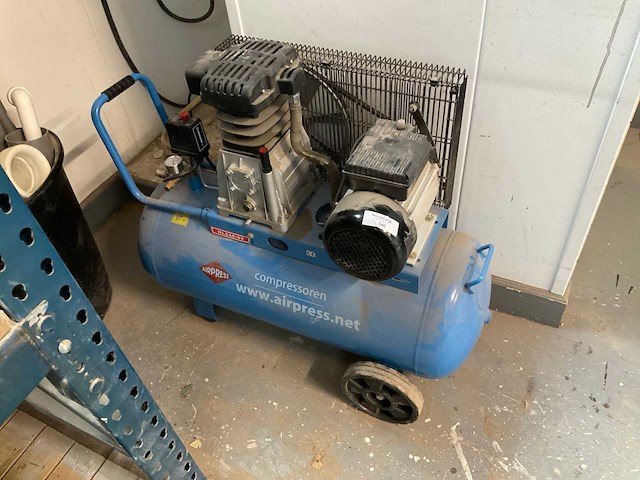 Airpress hl 340-90 luchtcompressor - afbeelding 1 van  2