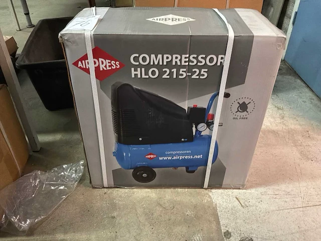 Airpress hlo 215-25 hogedrukcompressor - afbeelding 2 van  4