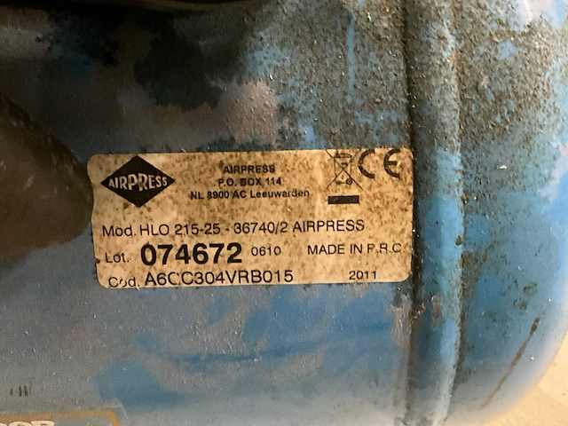 Airpress hlo 215-25 luchtcompressor - afbeelding 5 van  6