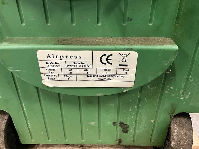 Airpress lhr215/5 luchtcompressor - afbeelding 4 van  5