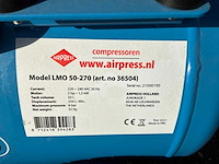 Airpress lmo 50-270 luchtcompressor - afbeelding 8 van  8