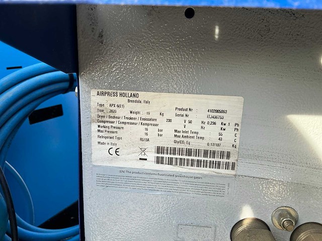 Airpress luchtcompressor met toebehoren - afbeelding 4 van  17