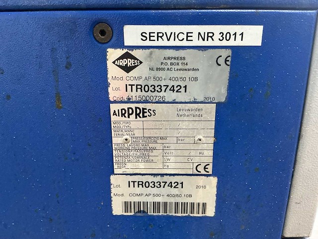 Airpress luchtcompressor - afbeelding 9 van  9