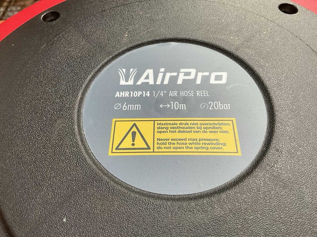 Airpro ahr10p14 luchtslanghaspel - afbeelding 1 van  5