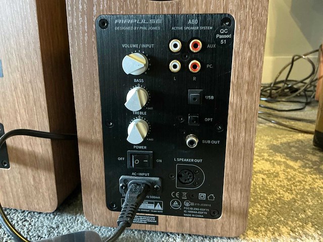 Airpulse a80 2-delige speakerset - afbeelding 6 van  6