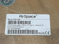 Airspace bobina kabel - utp cat 6 op haspel - afbeelding 2 van  3