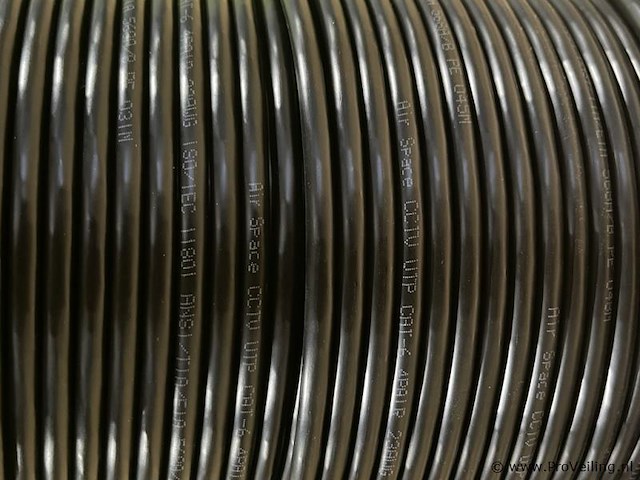 Airspace bobina kabel - utp cat 6 op haspel - afbeelding 3 van  3