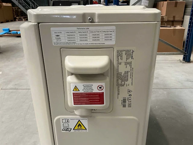 Airwell - aw-ydfa024-h91 - airconditioning buiten unit 340x840x730 mm (2x) - afbeelding 5 van  15