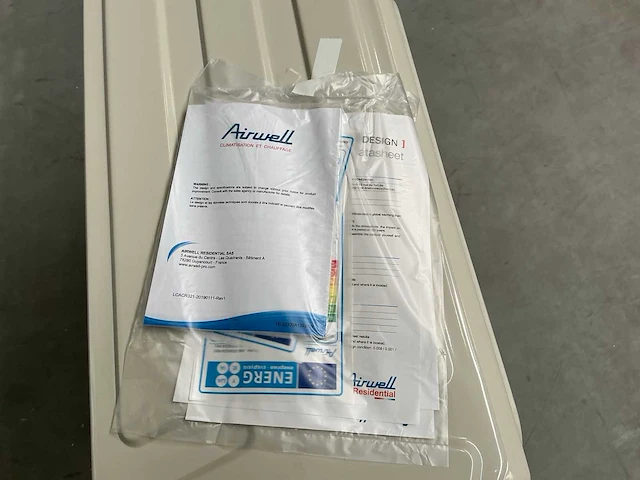 Airwell - aw-ydfa024-h91 - airconditioning buiten unit 340x840x730 mm - afbeelding 8 van  14
