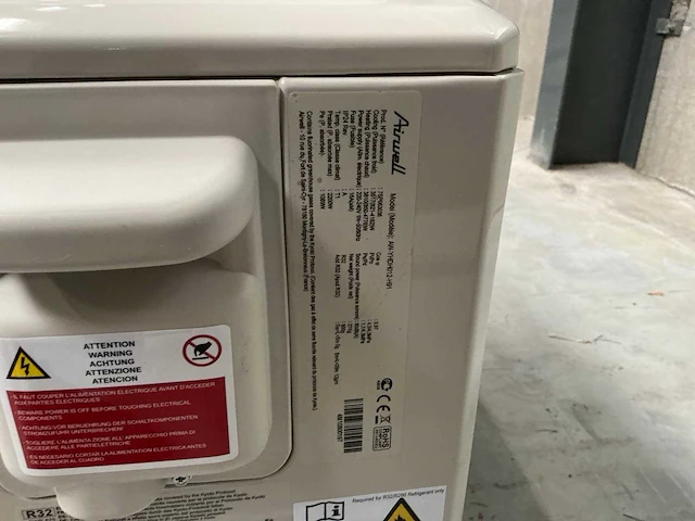 Airwell - aw-yhdh012-h91 / aw-hdh012-n91-g - airconditioning (5x) - afbeelding 11 van  17