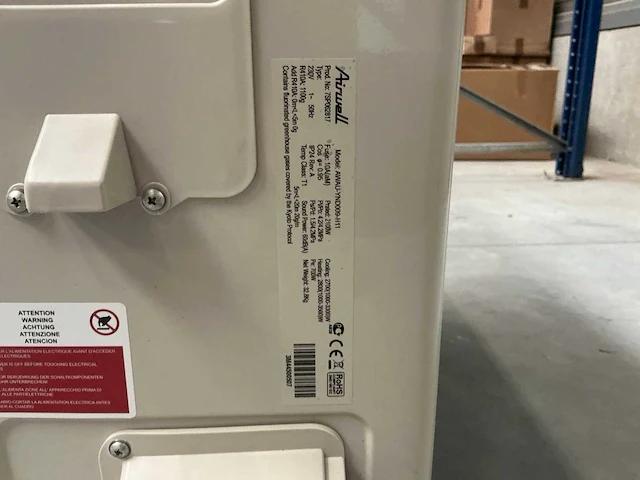 Airwell - awauynd009-h11 - airconditioning buiten unit 280x760x590 mm - afbeelding 5 van  10