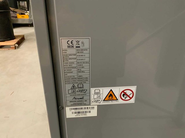 Airwell - bdhx-350r-04t35 - warmtepomp - afbeelding 24 van  24
