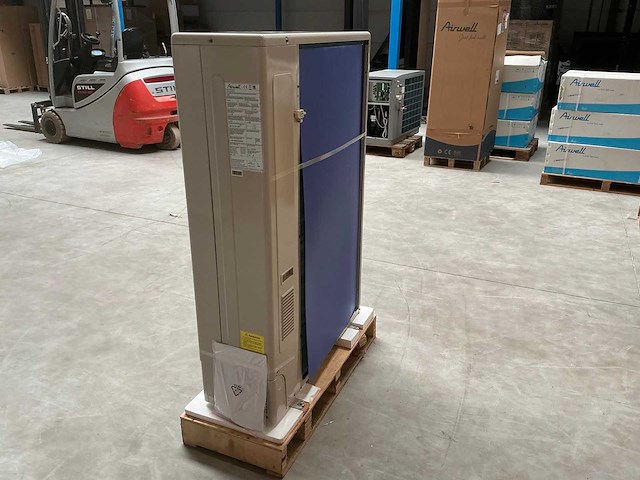 Airwell - pac-bt-eu-16kw-h11 - buitenunit - lucht water split warmtepomp - afbeelding 8 van  11