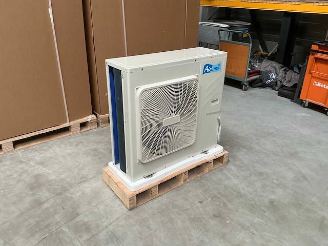 Airwell - pac-bt-eu-4kw-h11 - buitenunit - lucht water split warmtepomp - afbeelding 4 van  10