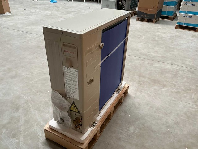 Airwell - pac-bt-eu-4kw-h11 - buitenunit - lucht water split warmtepomp - afbeelding 7 van  10