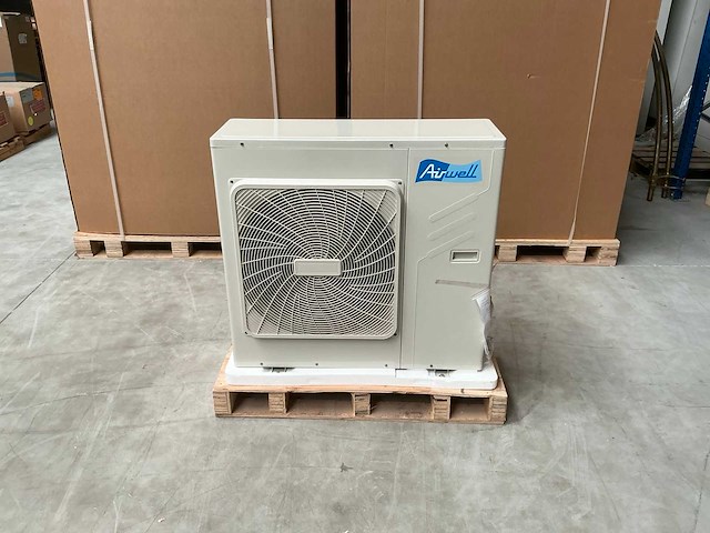 Airwell - pac-bt-eu-6kw-h11 - buitenunit - lucht water split warmtepomp - afbeelding 3 van  10