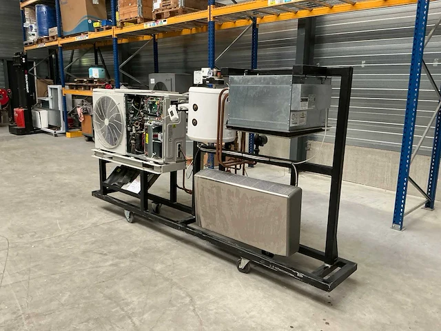 Airwell / afriso - verrijdbare warmtepompinstallatie 60x320x170 cm - afbeelding 1 van  39