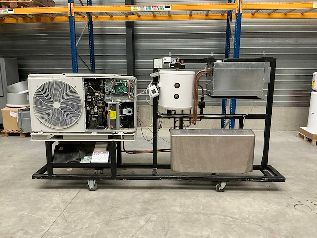 Airwell / afriso - verrijdbare warmtepompinstallatie 60x320x170 cm - afbeelding 12 van  39