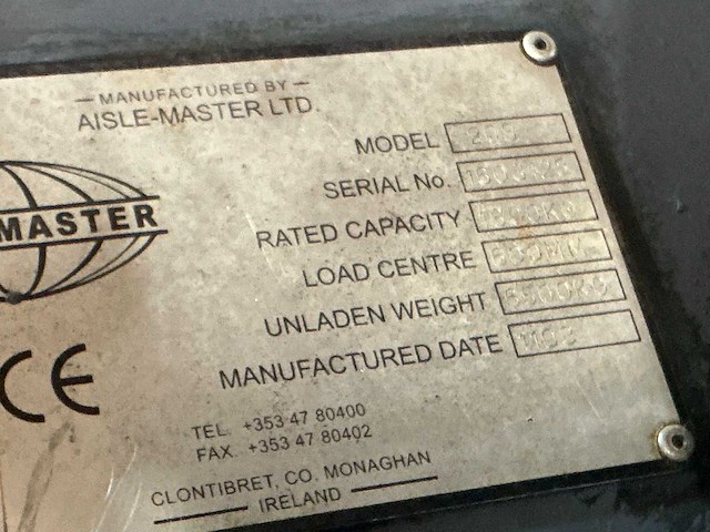 Aisel master bendi 20 s vorkheftruck - afbeelding 11 van  19