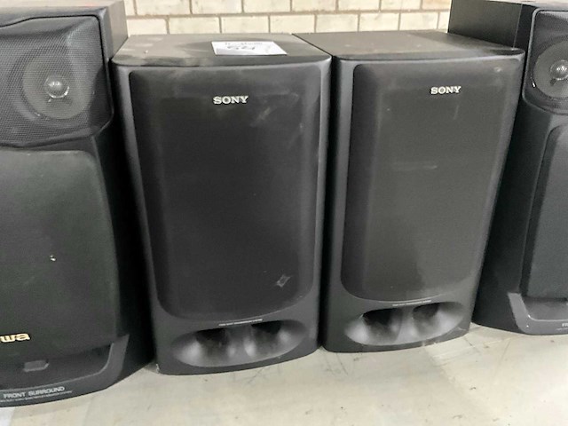 Aiwa/sony speaker (4x) - afbeelding 3 van  6