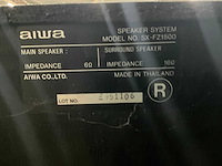 Aiwa/sony speaker (4x) - afbeelding 5 van  6