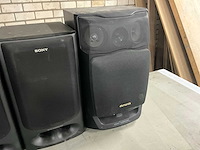 Aiwa/sony speaker (4x) - afbeelding 4 van  6