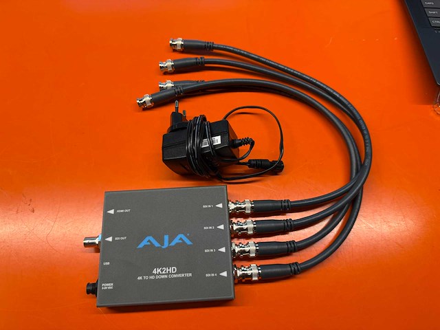 Aja - 4k2hd - 4k to hdmi converter - afbeelding 1 van  5