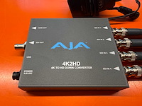 Aja - 4k2hd - 4k to hdmi converter - afbeelding 2 van  5