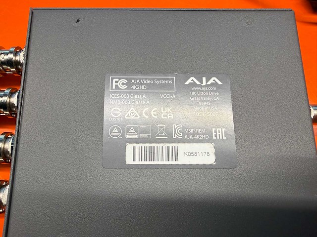 Aja - 4k2hd - 4k to hdmi converter - afbeelding 5 van  5