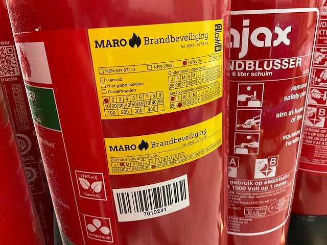 Ajax brandblussers - afbeelding 8 van  9