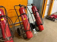 Ajax co2 brandblusser (2x)