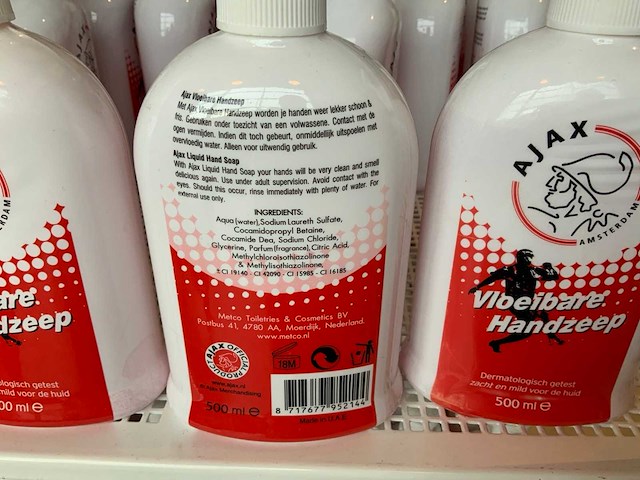 Ajax handzeep (1019x) - afbeelding 3 van  5
