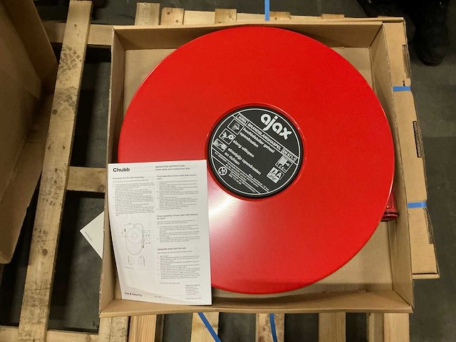 Ajax kiwa en 671-1 brandslanghaspel (4x) - afbeelding 1 van  4