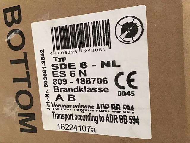 Ajax sde 6 brandblussers (2x) - afbeelding 3 van  4