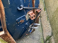 Ajk 19m3 haakarm / kabel container/grondbak met milieu kleppen - afbeelding 6 van  18