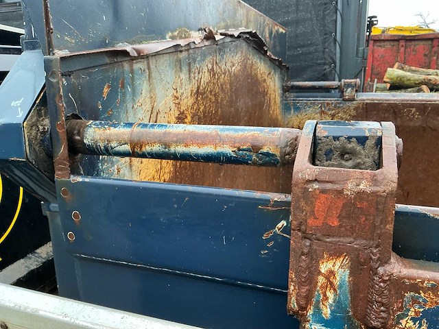 Ajk 19m3 haakarm / kabel container/grondbak met milieu kleppen - afbeelding 7 van  18