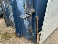Ajk 19m3 haakarm / kabel container/grondbak met milieu kleppen - afbeelding 9 van  18
