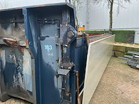Ajk 19m3 haakarm / kabel container/grondbak met milieu kleppen - afbeelding 11 van  18