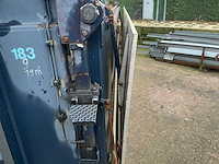 Ajk 19m3 haakarm / kabel container/grondbak met milieu kleppen - afbeelding 12 van  18