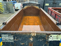 Ajk 19m3 haakarm / kabel container/grondbak met milieu kleppen - afbeelding 18 van  18