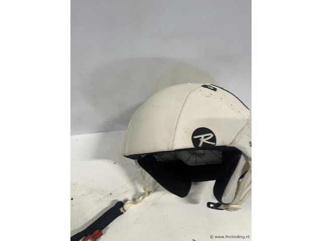 Ak skihelm | kleur wit | maat s - afbeelding 1 van  2