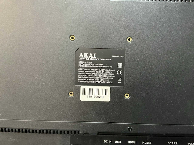 Akai - aled2204t - 11917 - televisie 22 inch - afbeelding 3 van  11