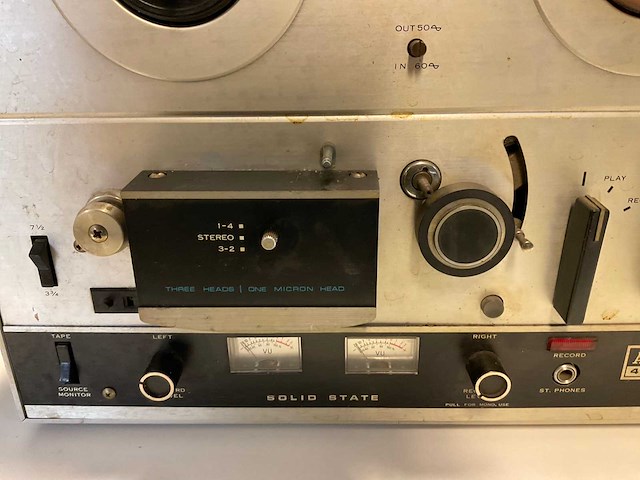 Akai 4000 d 4-sporen stereo bandrecorder - afbeelding 3 van  8