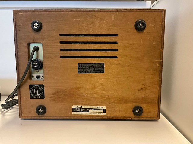 Akai 4000 d 4-sporen stereo bandrecorder - afbeelding 6 van  8