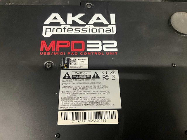 Akai mpd32 digitale mengtafel - afbeelding 6 van  6