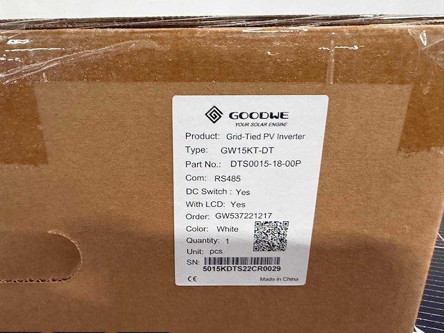 Akcome - set van 36 zonnepanelen (430 wp) - goodwe 15 kw omvormer - afbeelding 4 van  9
