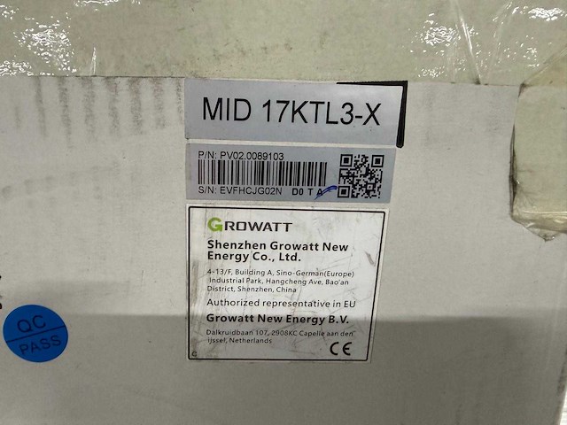 Akcome - set van 36 zonnepanelen (470 wp) - growatt 17 kw omvormer - afbeelding 2 van  7