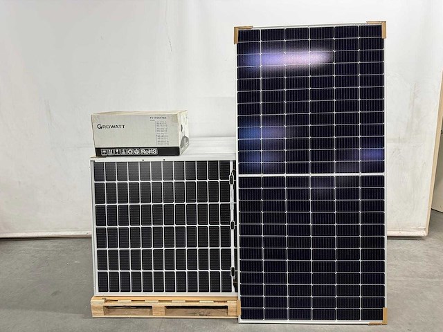 Akcome - set van 36 zonnepanelen (470 wp) - growatt 17 kw omvormer - afbeelding 1 van  7